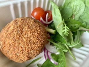 Scotch egg (take out) at Cosmic Kitchen in Plymouth