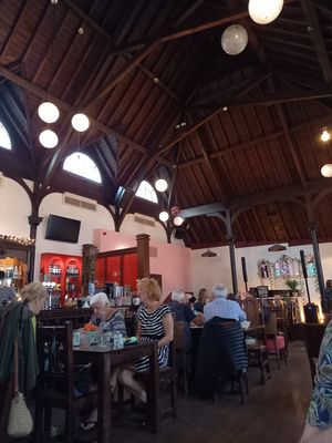 Inside at Cosmic Kitchen in Plymouth