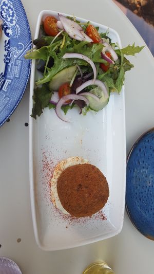 Scotch egg at Cosmic Kitchen in Plymouth