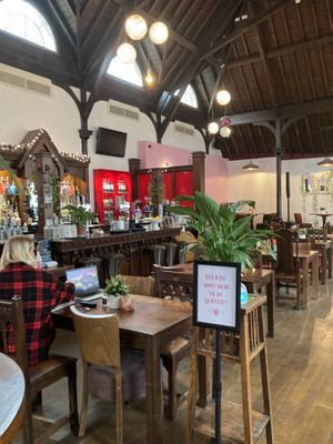 Lovely place to relax at Cosmic Kitchen in Plymouth