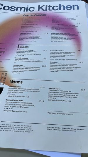   at Cosmic Kitchen in Plymouth