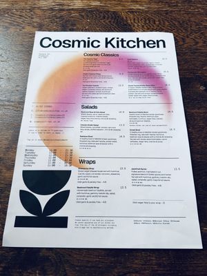   at Cosmic Kitchen in Plymouth