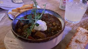 Stew at Cosmic Kitchen in Plymouth