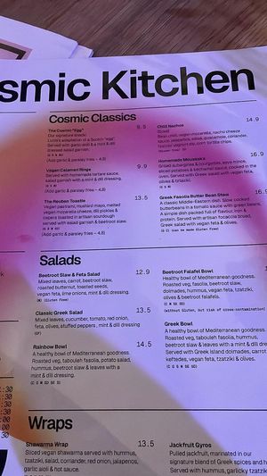  at Cosmic Kitchen in Plymouth