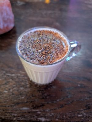 London fog at Cosmic Kitchen in Plymouth