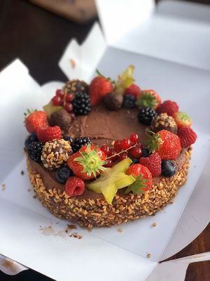 vegan, glutenvrij geraffineerde suikervrij - Klein Geluk ontbijt en lunch at Klein Geluk Ontbijt in Heemskerk