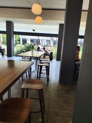 Interior mood at Farel Bistro in Biel