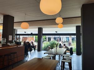 Interior mood at Farel Bistro in Biel