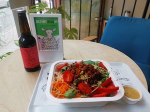 Great food at Krowarzywa in Poznan