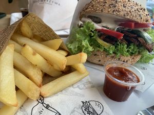 Pastrami Seitan  at Krowarzywa in Poznan