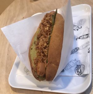Classic Hot Dog at Krowarzywa in Poznan
