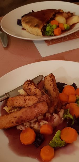 Yum at Ginger Vegetarian Cafe in Halifax