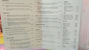 Menú at Mandrágora  in Getxo