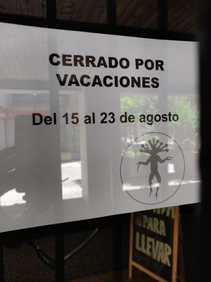 Closed until 23 August at Mandrágora  in Getxo
