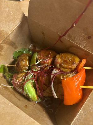 Skewers  at LuAnne's Wild Ginger - Carroll Garden in Brooklyn