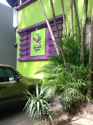 Fachada do restaurante at Ve - Emporio e Restaurante Vegano Moinhos in Porto Alegre