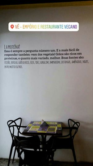 Go Vegan! 🌱 at Ve - Emporio e Restaurante Vegano Moinhos in Porto Alegre