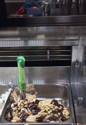 Gusto arachidi - peanut  at Gelato Pazzo in Aosta