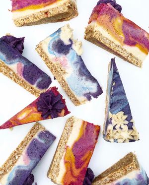 Raw Vegan Cake Slices at Empowered Plant Cakes in Virginia Beach