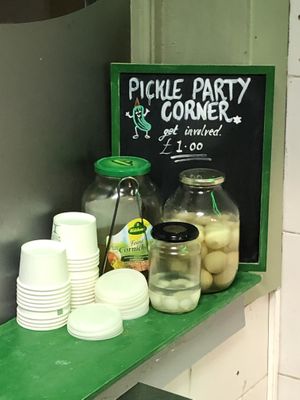 Pickles  at JJ's Vish & Chips in Leeds