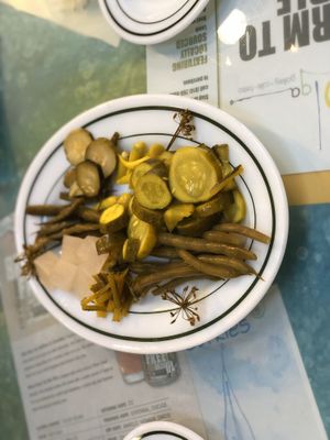 Pickled & Fermented Platter at Olga Gallery Cafe & Bistro in Coudersport