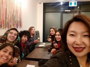 Happy faces enjoying some good ice cream 😋 at Chocolats Favoris in Montreal
