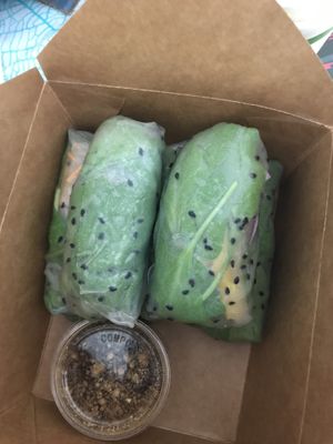 Fresh Rolls  at Mugi in Toronto