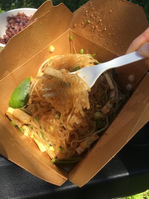 Chaiya Phad Thai(potato noodle) at Mugi in Toronto