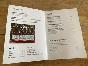 The owner has her own Kombucha brand at Ministry of Cat in Phnom Penh