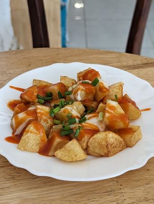 Papas Bravas at Ministry of Cat in Phnom Penh