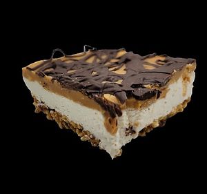 Vegan and Gluten Free Macmunchees Found here!

Pictured: snickers cheesecake at Kava Culture in Bonita Springs