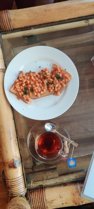  at Drifter's Cafe in Manali