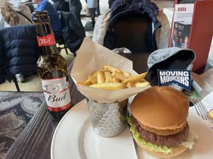 Mountain Burger without the cheese and ranchh  at Hard Rock Cafe in Venice