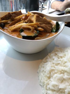 Thai red tofu curry  at Noodle Noodle in Stavanger