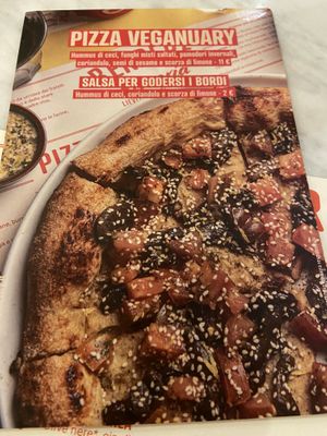 Pizza veganuary 2023 #Veganuary at Berberè - Centro in Turin