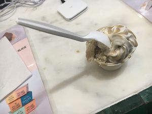 Vegan soft serve at Seed + Mill in New York City