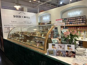 Vegan heaven in Chelsea Market  at Seed + Mill in New York City