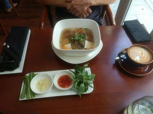 Pho 😍 at Mud Bistro in Da Nang