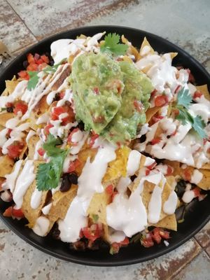 Nachos at Vistro in Bangkok