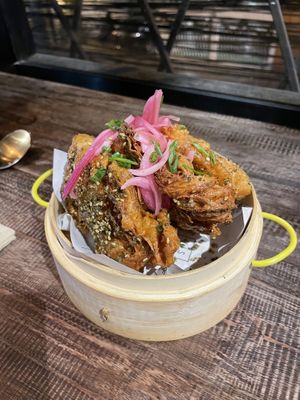 Zatar Vegan Chicken at Vistro in Bangkok