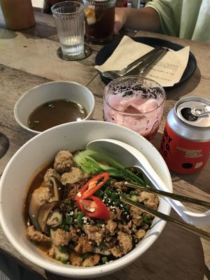 Damn good Dan Dan   at Vistro in Bangkok