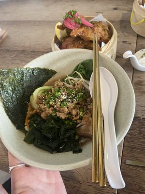 Miso ramen   at Vistro in Bangkok