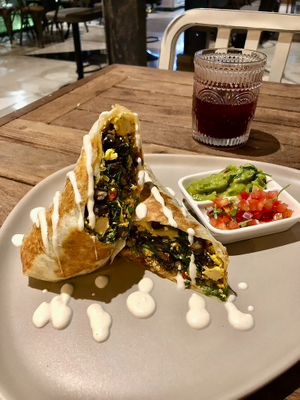 Burrito - very good! at Vistro in Bangkok