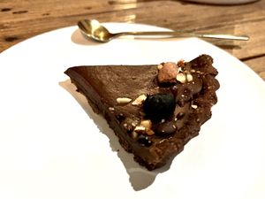 Chocolate cake  at Vistro in Bangkok