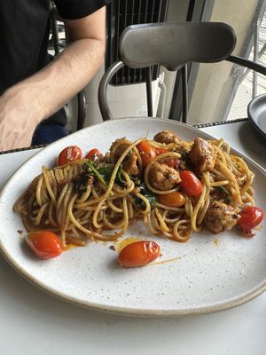 Tomato pasta   at Vistro in Bangkok