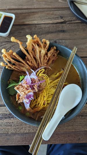 The Khao Soi I had. at Vistro in Bangkok