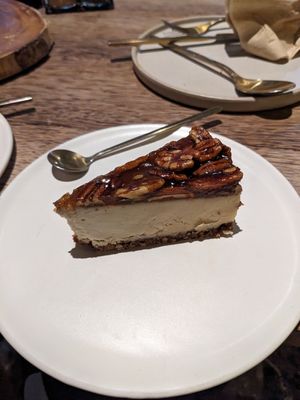 Cheesecake at Vistro in Bangkok