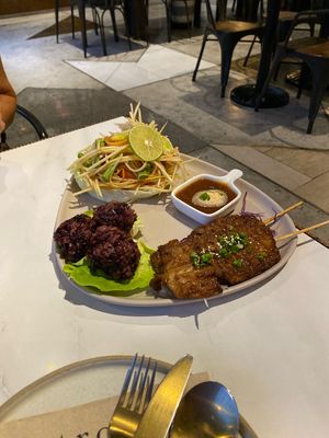 Moo Ping   at Vistro in Bangkok
