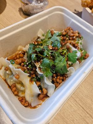 Vistro Dumplings 260 baht ~ 12/1/24 at Vistro in Bangkok