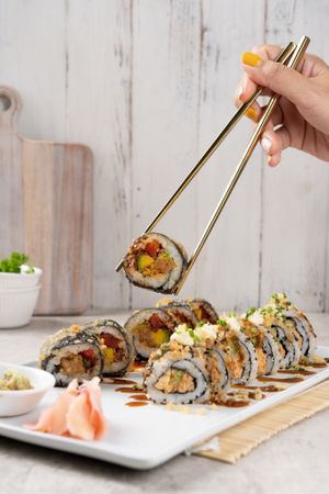 Sushi at Vistro in Bangkok